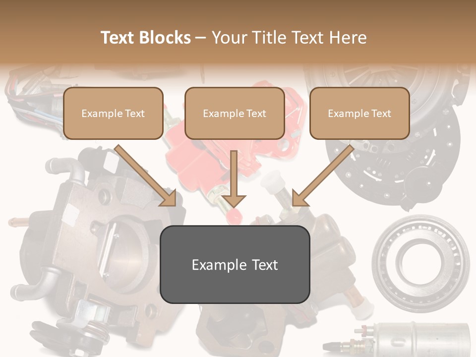 White Background Vehicle Car PowerPoint Template