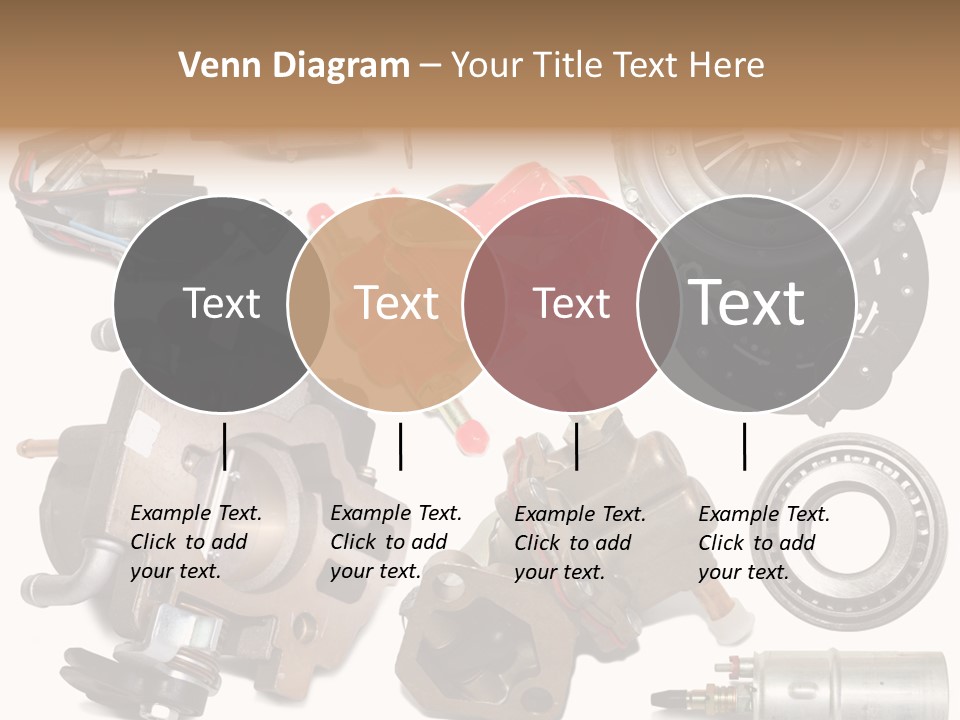 White Background Vehicle Car PowerPoint Template