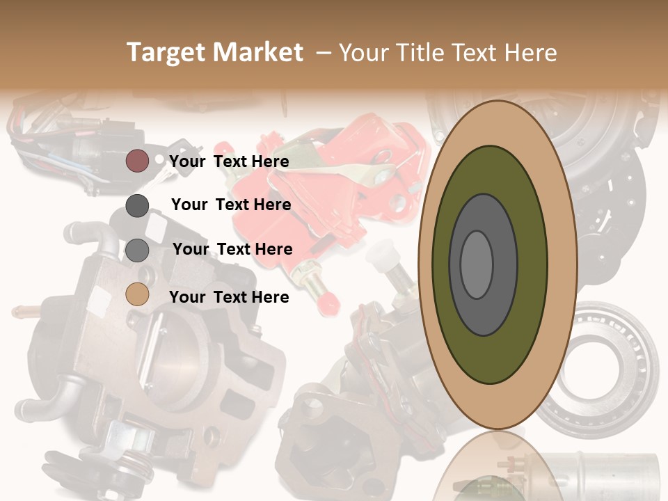 White Background Vehicle Car PowerPoint Template