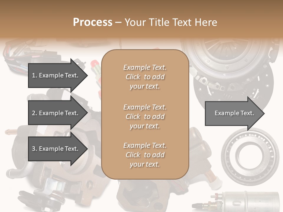 White Background Vehicle Car PowerPoint Template