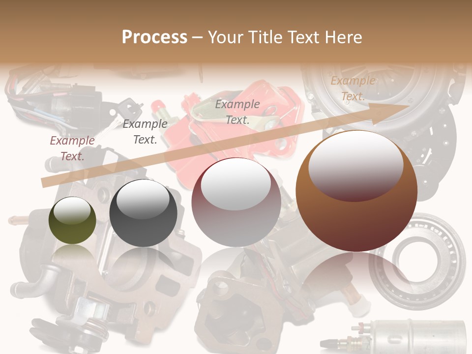 White Background Vehicle Car PowerPoint Template