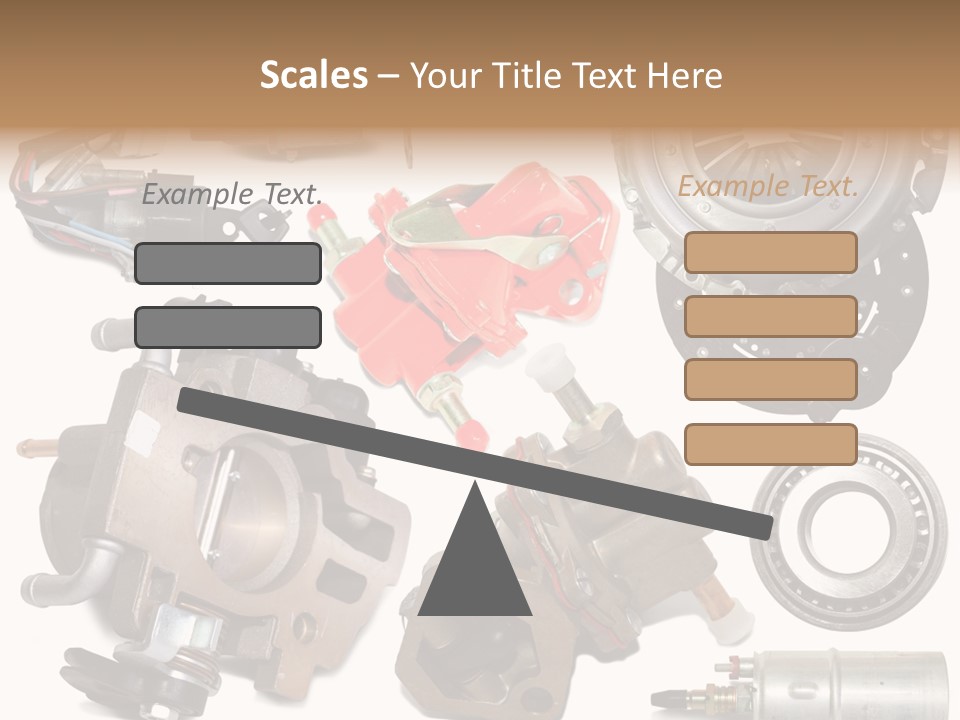 White Background Vehicle Car PowerPoint Template