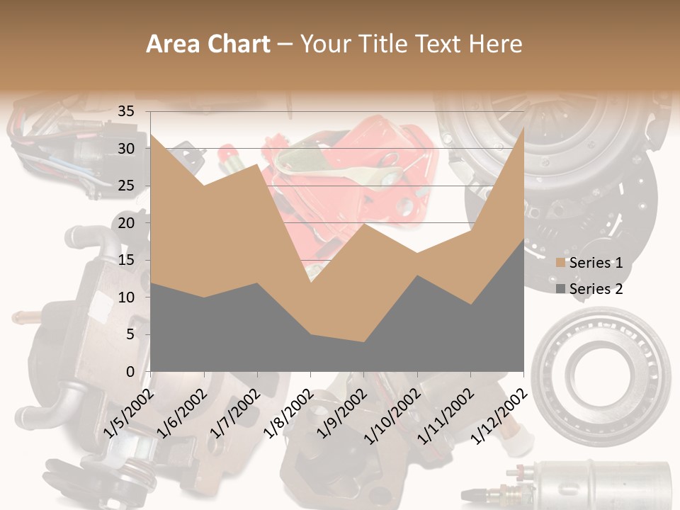 White Background Vehicle Car PowerPoint Template