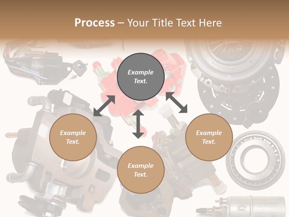 White Background Vehicle Car PowerPoint Template