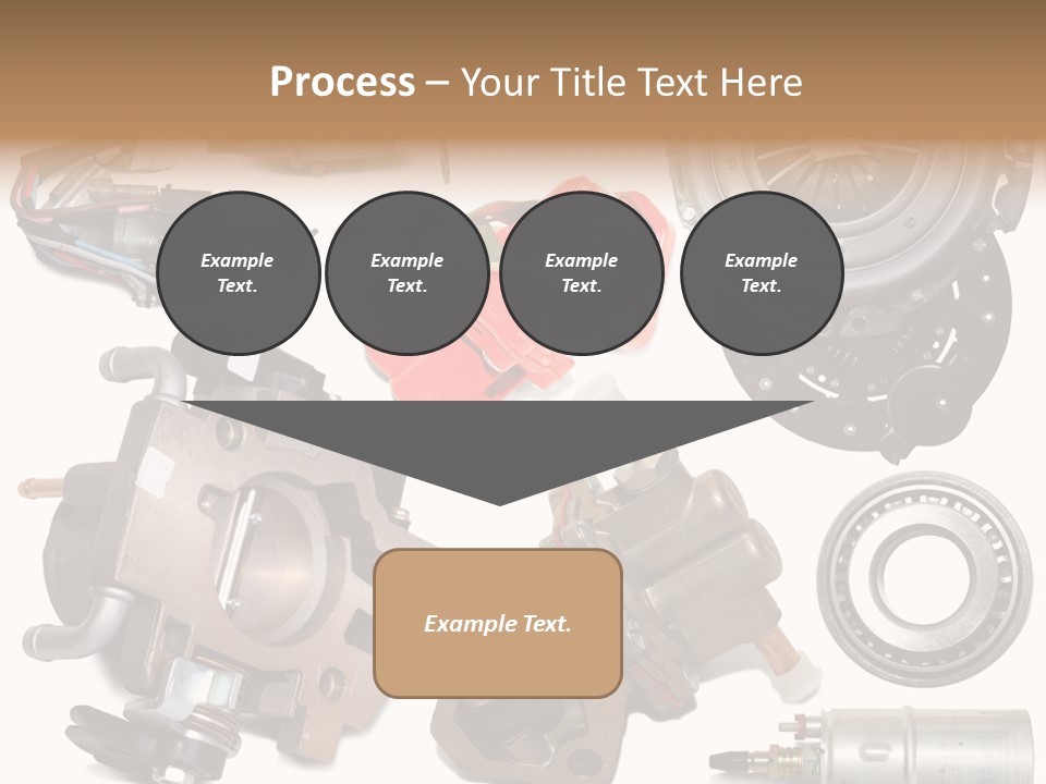 White Background Vehicle Car PowerPoint Template