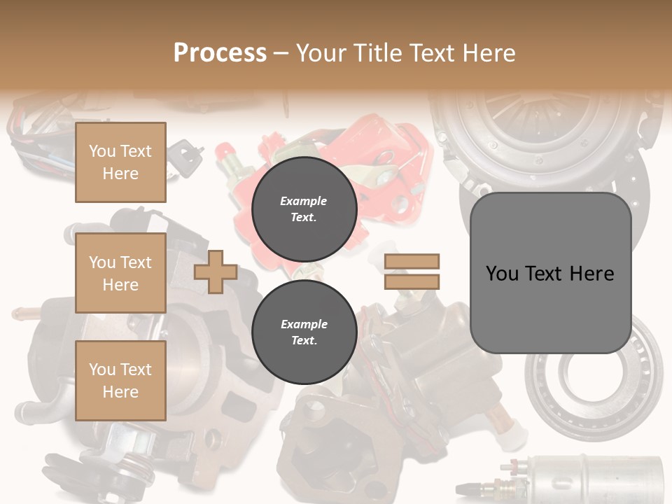 White Background Vehicle Car PowerPoint Template