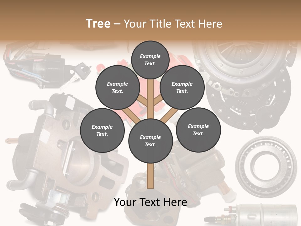 White Background Vehicle Car PowerPoint Template