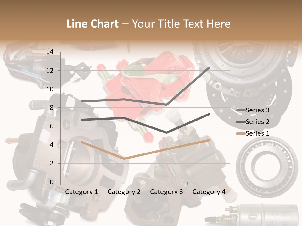 White Background Vehicle Car PowerPoint Template