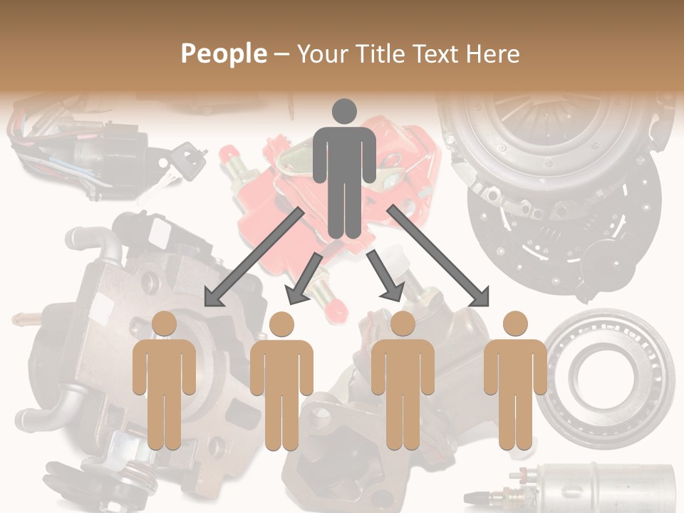 White Background Vehicle Car PowerPoint Template