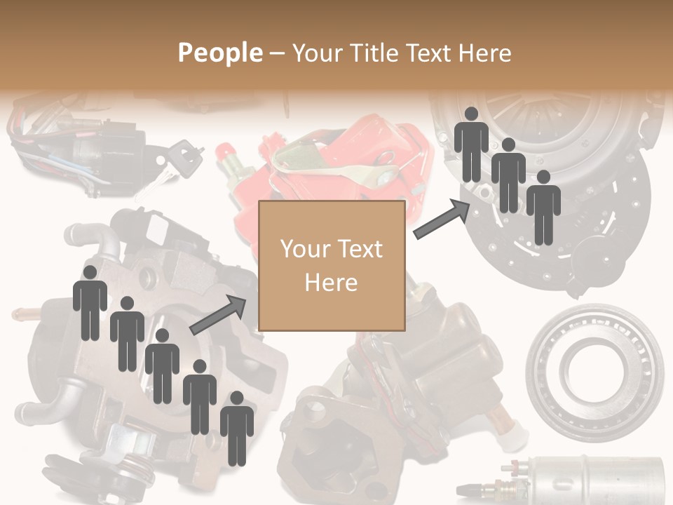 White Background Vehicle Car PowerPoint Template