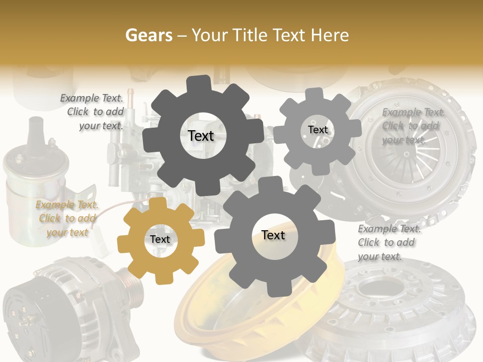 Few Many Automotive PowerPoint Template