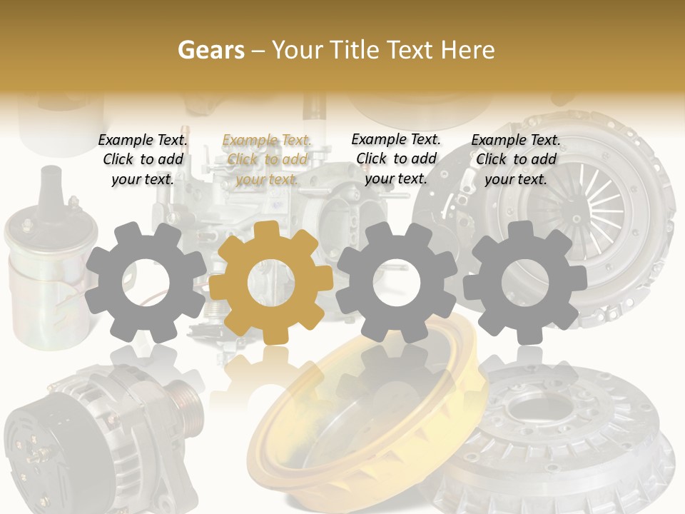 Few Many Automotive PowerPoint Template