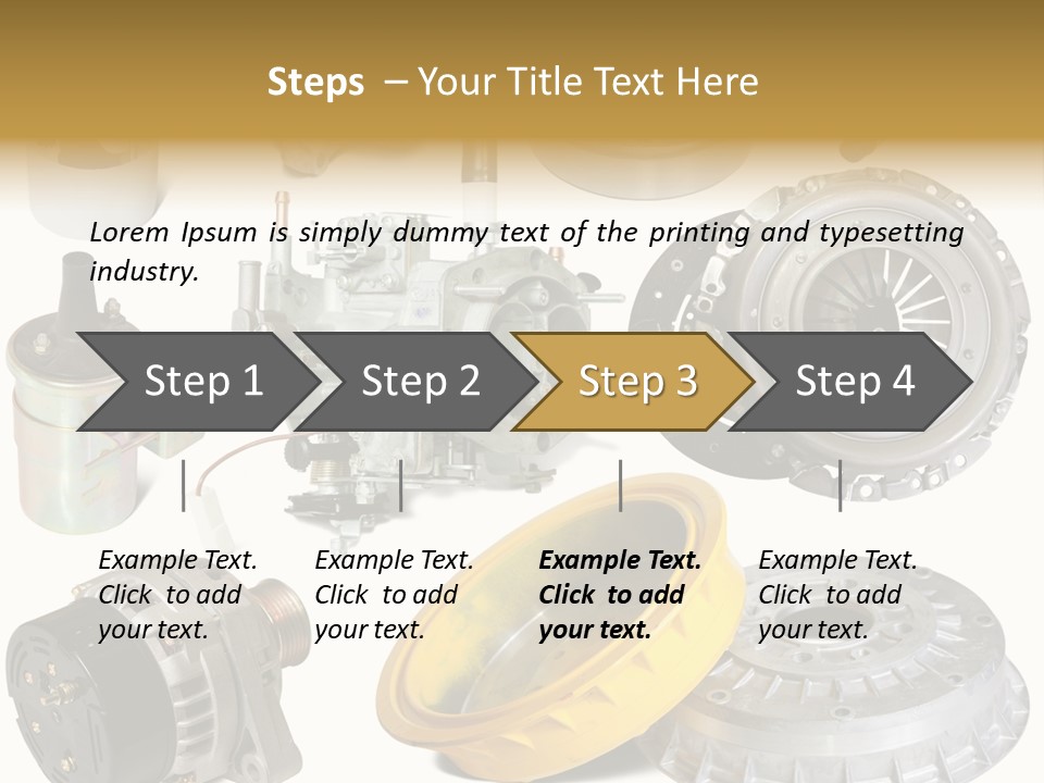 Few Many Automotive PowerPoint Template