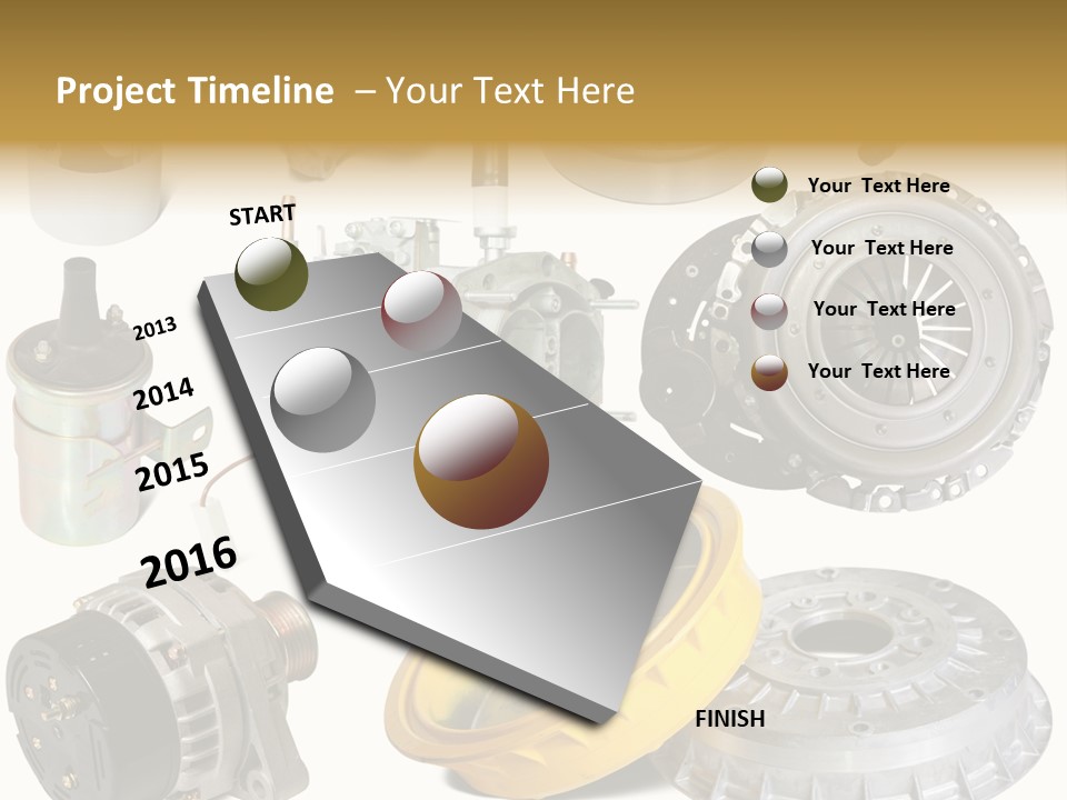 Few Many Automotive PowerPoint Template