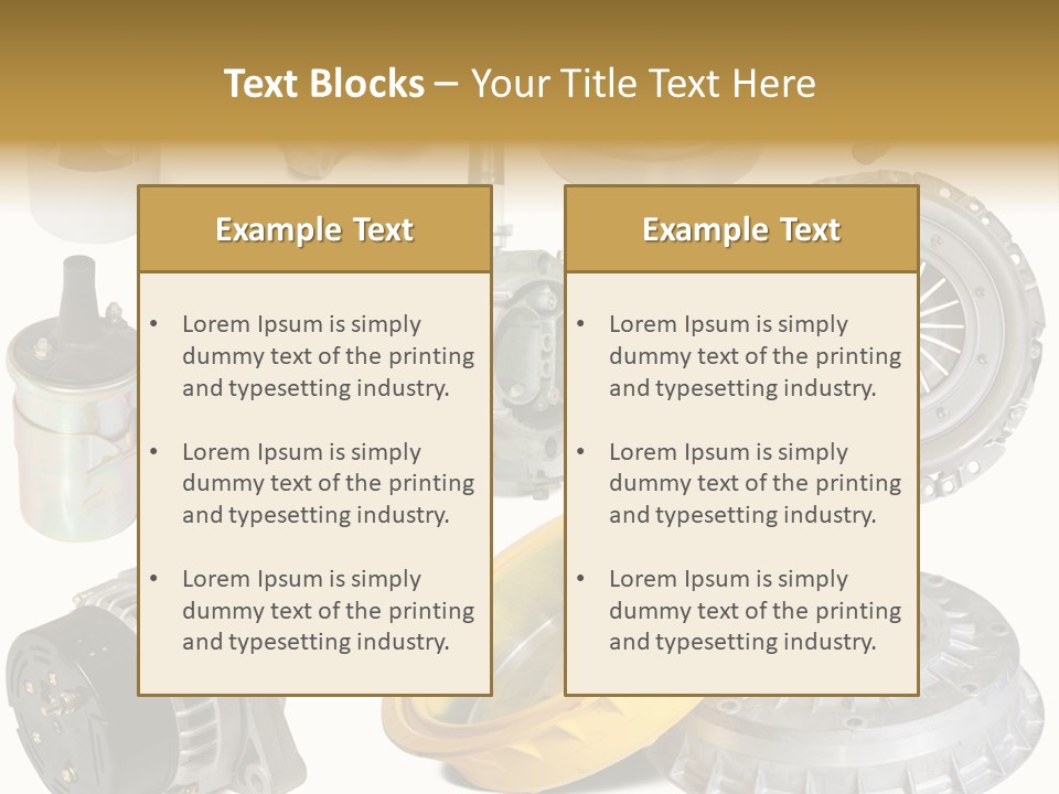 Few Many Automotive PowerPoint Template