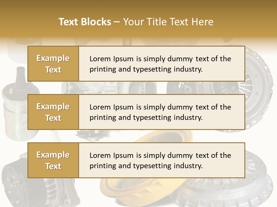 Few Many Automotive PowerPoint Template
