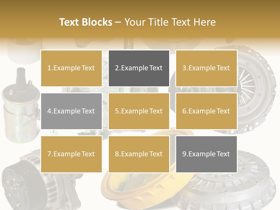 Few Many Automotive PowerPoint Template