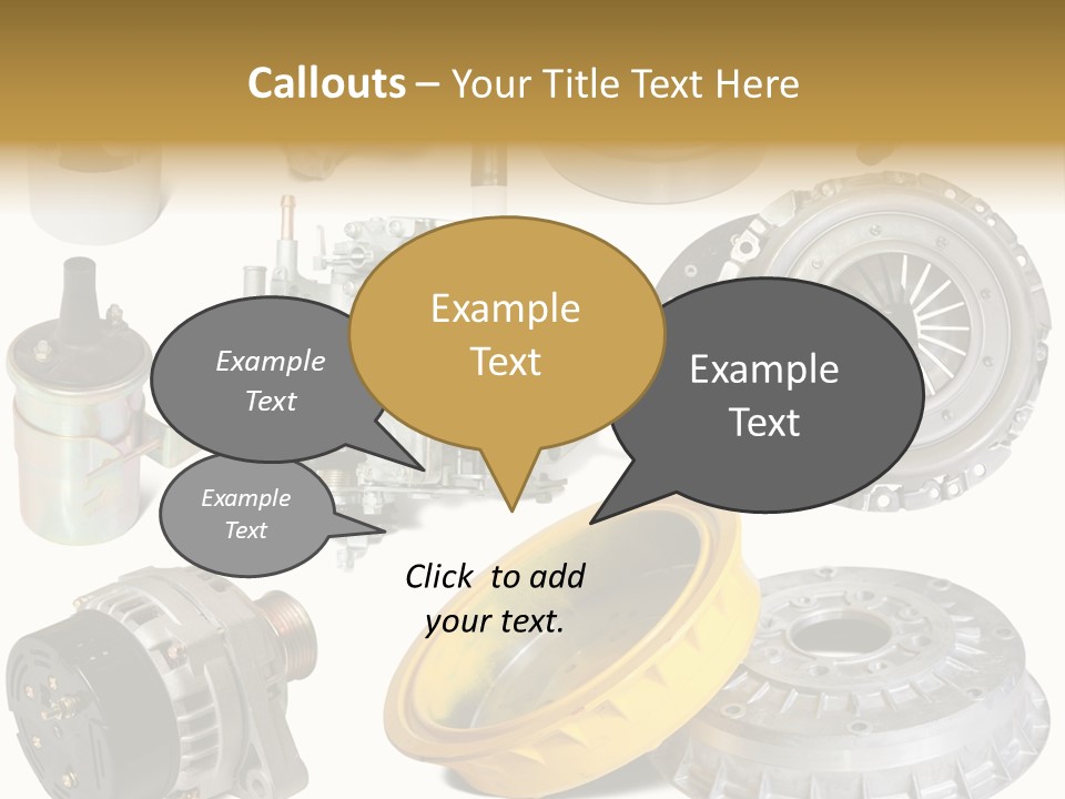 Few Many Automotive PowerPoint Template