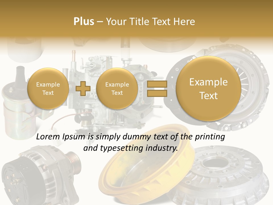 Few Many Automotive PowerPoint Template