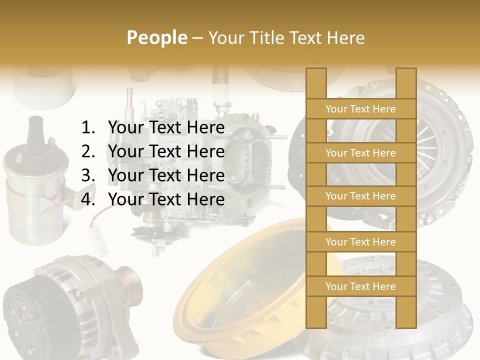 Few Many Automotive PowerPoint Template