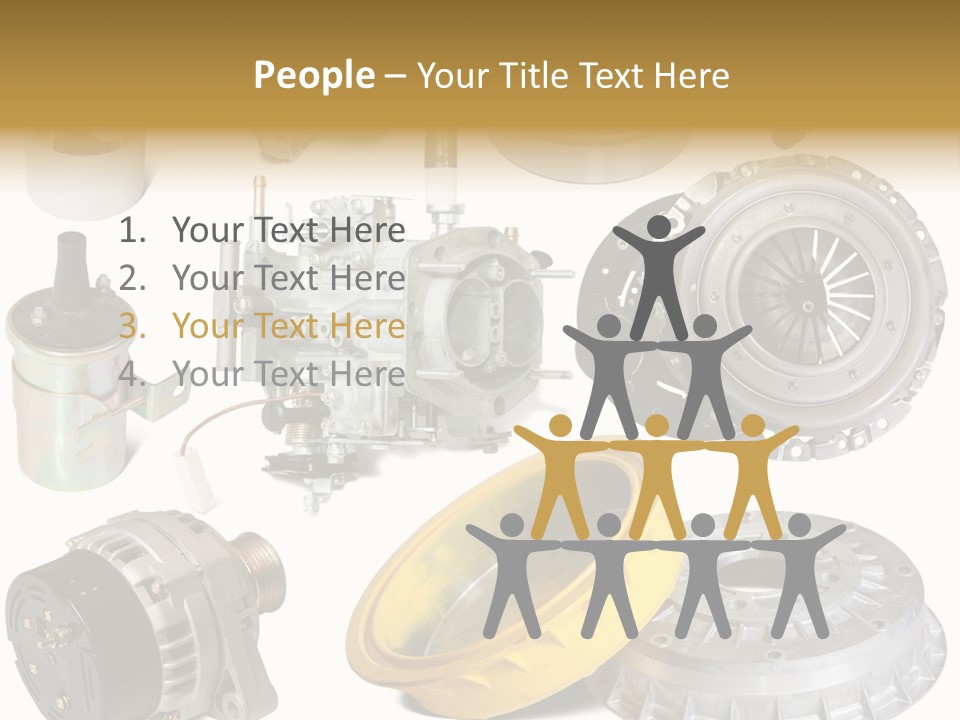 Few Many Automotive PowerPoint Template