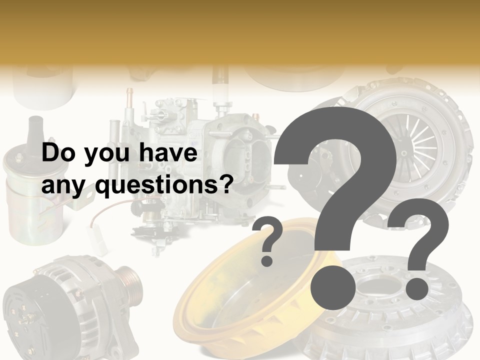 Few Many Automotive PowerPoint Template