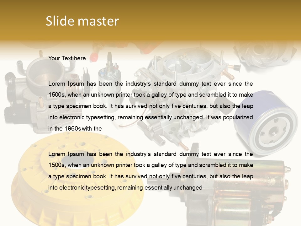 Few Clean Nobody PowerPoint Template