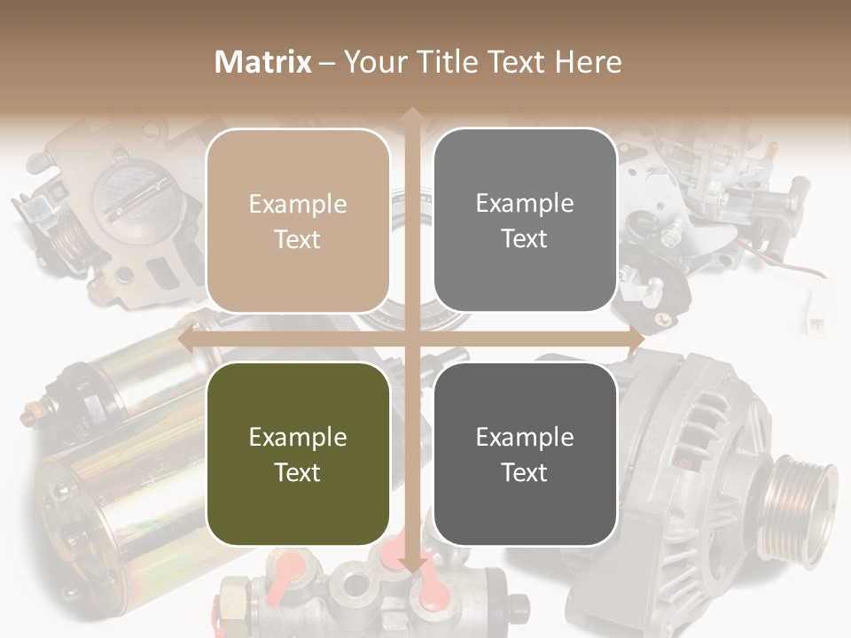 Polished Cutout Various PowerPoint Template