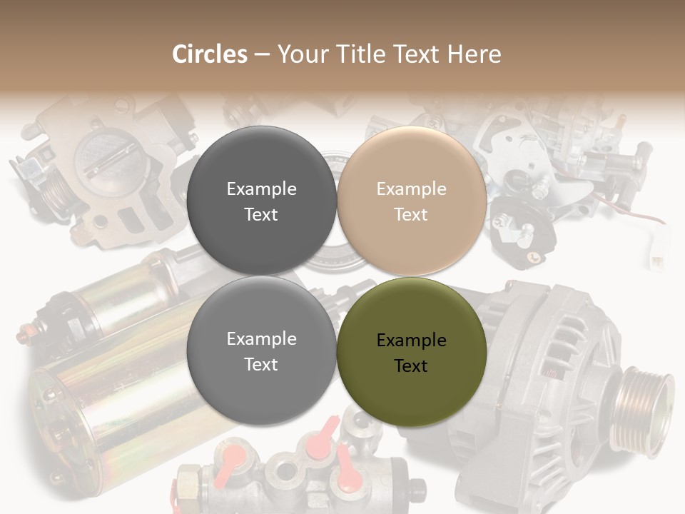 Polished Cutout Various PowerPoint Template