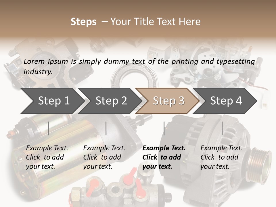 Polished Cutout Various PowerPoint Template