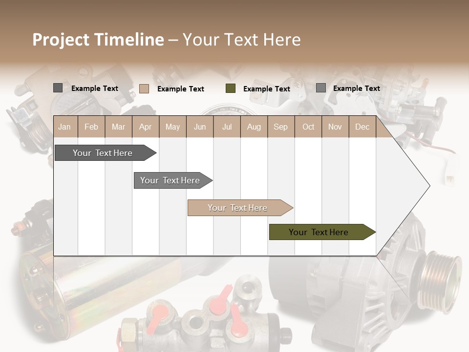 Polished Cutout Various PowerPoint Template