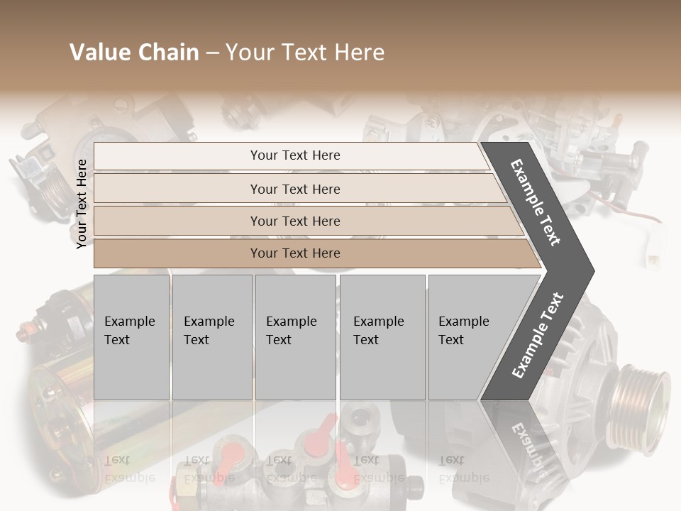 Polished Cutout Various PowerPoint Template
