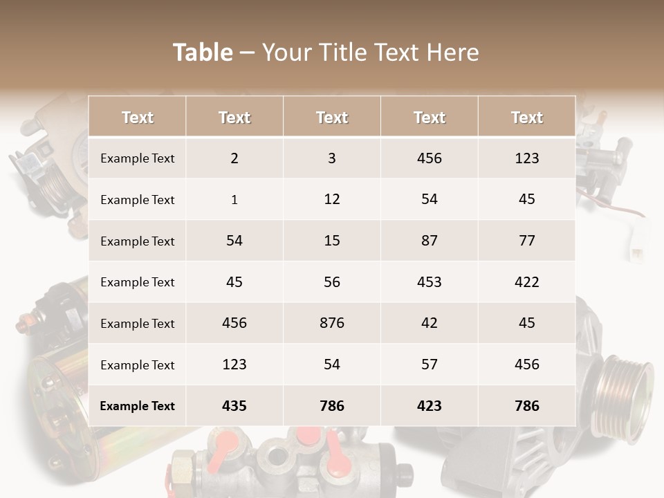 Polished Cutout Various PowerPoint Template