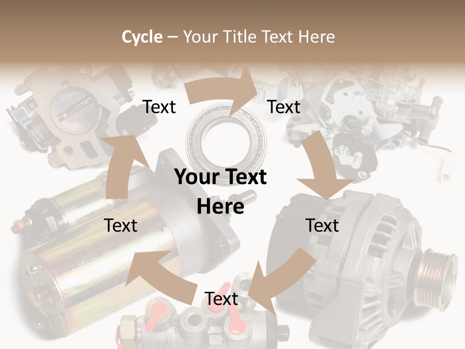 Polished Cutout Various PowerPoint Template