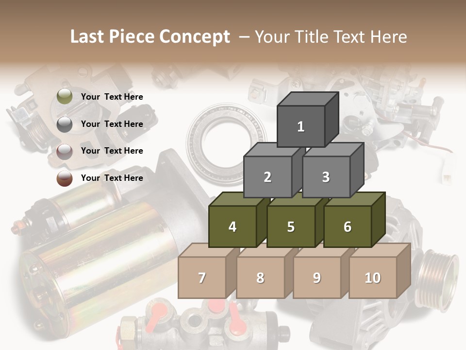 Polished Cutout Various PowerPoint Template