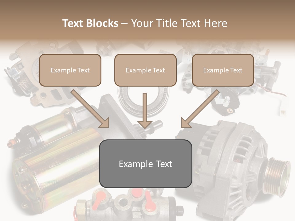 Polished Cutout Various PowerPoint Template