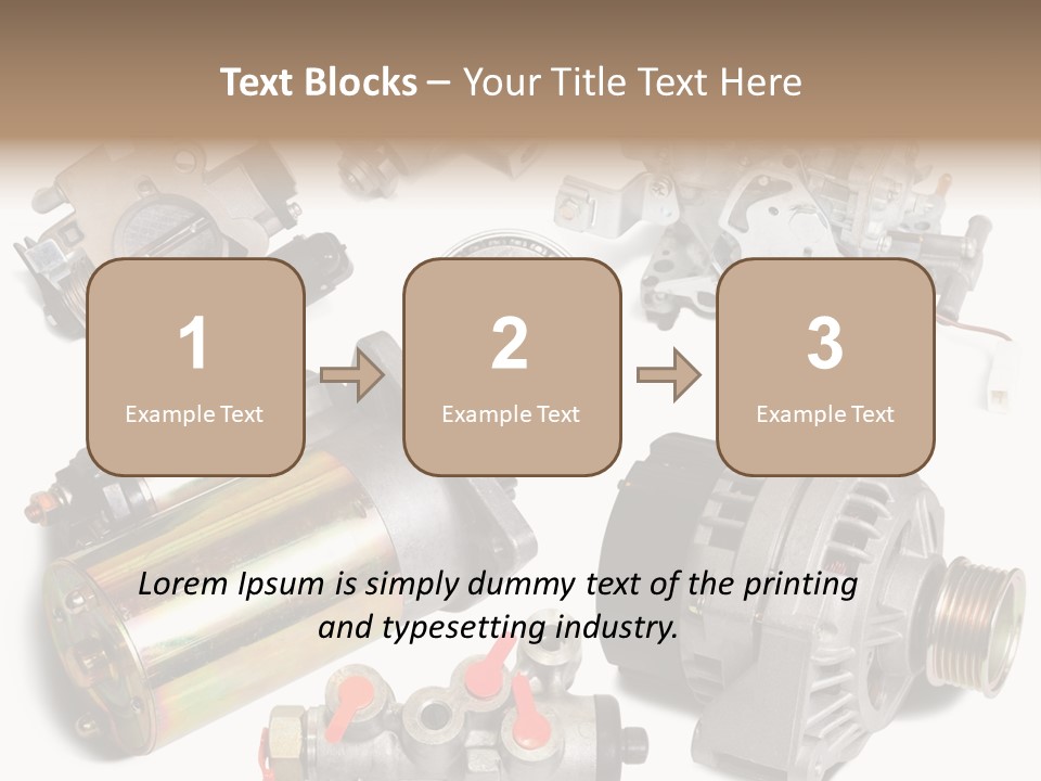 Polished Cutout Various PowerPoint Template