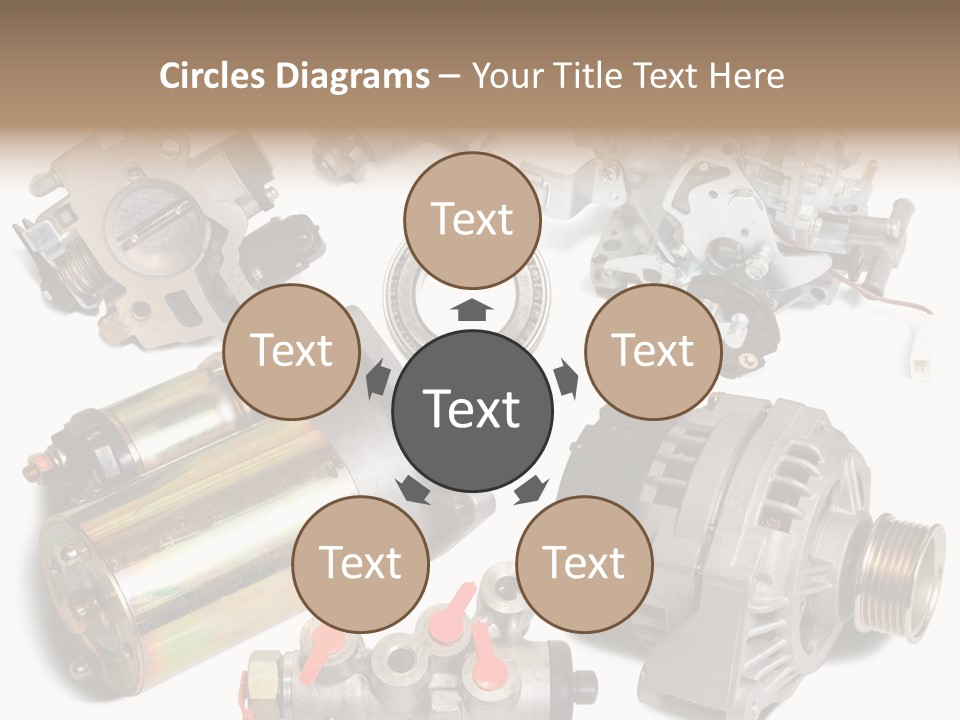 Polished Cutout Various PowerPoint Template