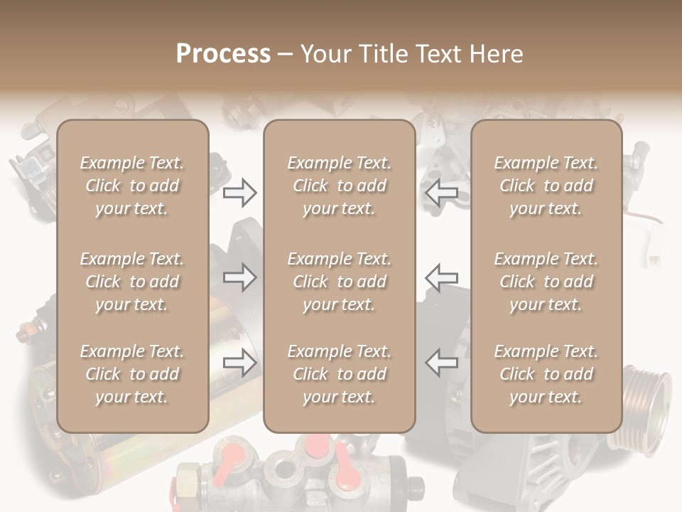 Polished Cutout Various PowerPoint Template