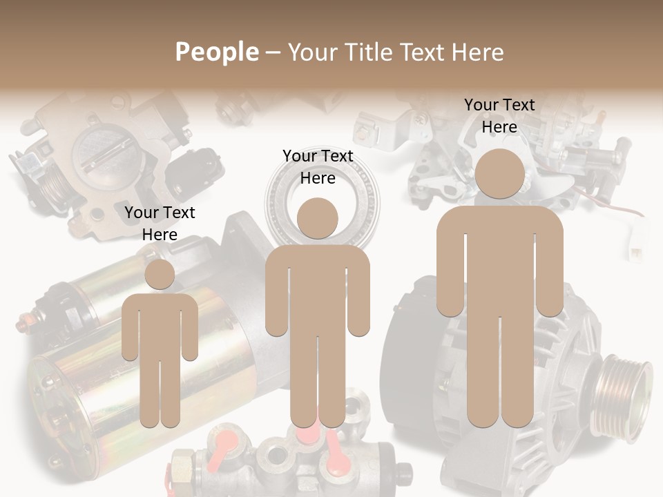 Polished Cutout Various PowerPoint Template