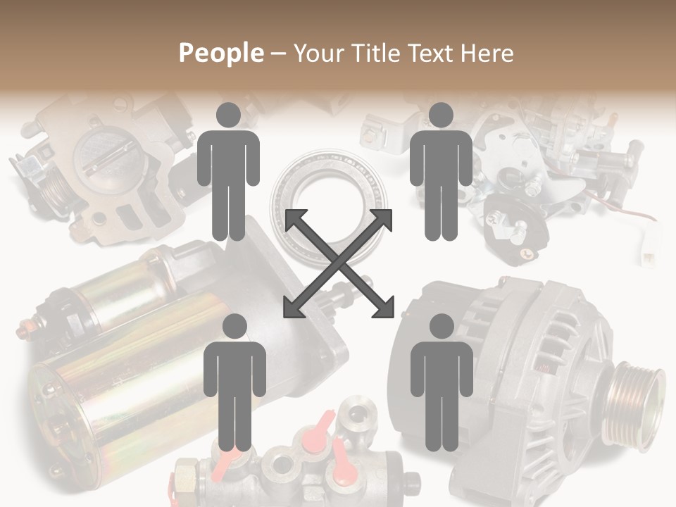 Polished Cutout Various PowerPoint Template