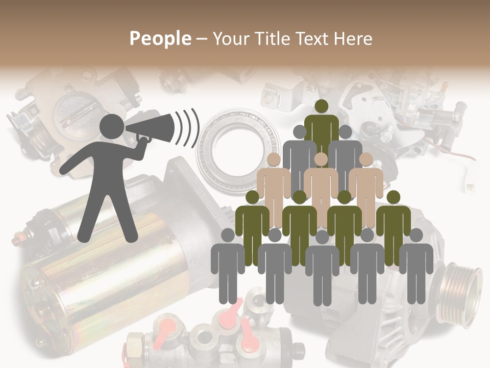 Polished Cutout Various PowerPoint Template