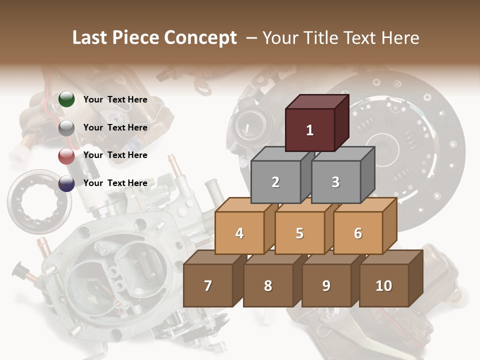 Varied Metallic Many PowerPoint Template