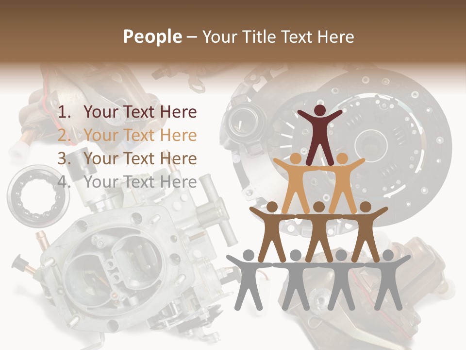 Varied Metallic Many PowerPoint Template