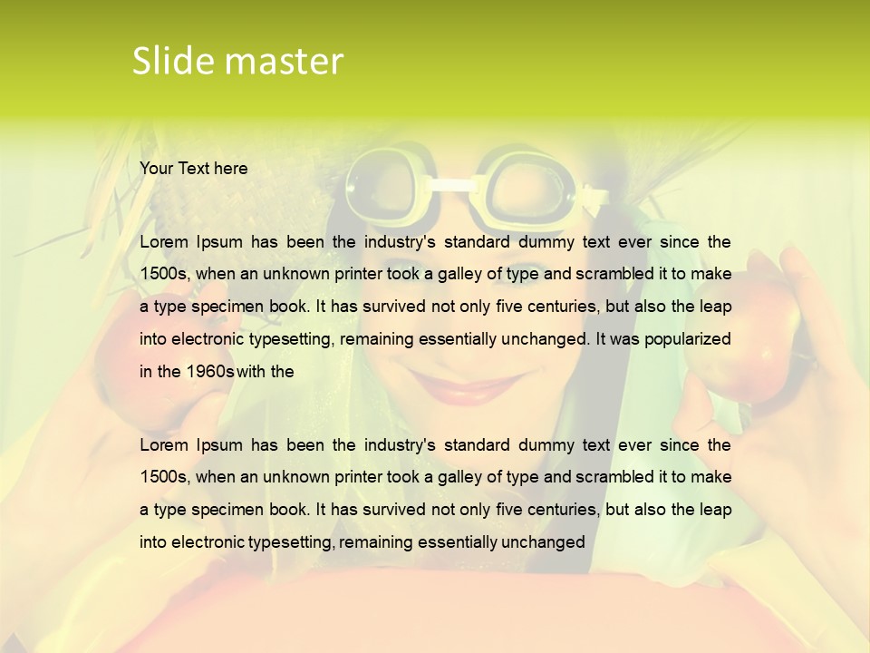 Schreckschraube Schrill Urlaub PowerPoint Template