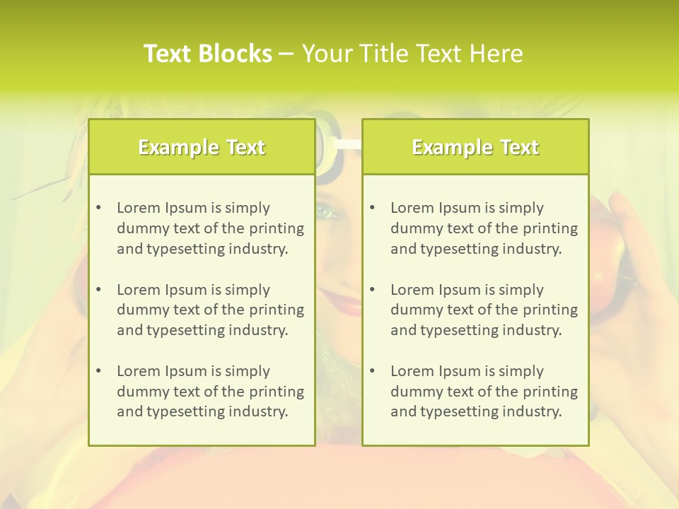 Schreckschraube Schrill Urlaub PowerPoint Template