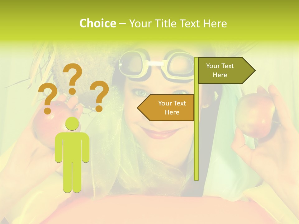 Schreckschraube Schrill Urlaub PowerPoint Template