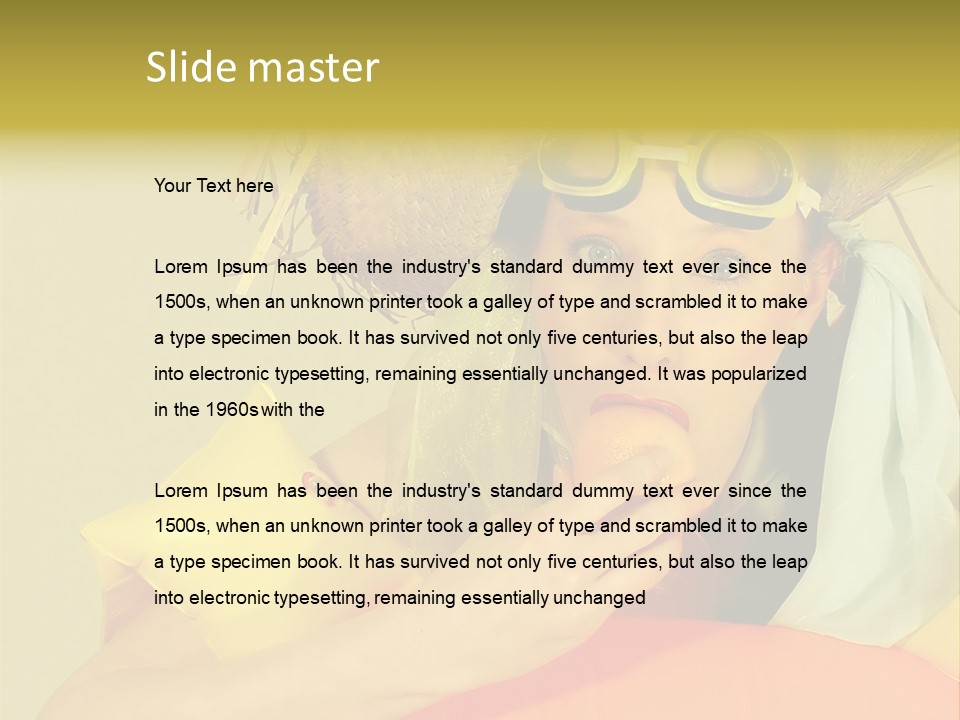 Genuss Erholung Lotti PowerPoint Template