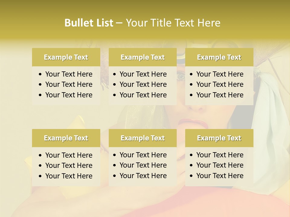 Genuss Erholung Lotti PowerPoint Template