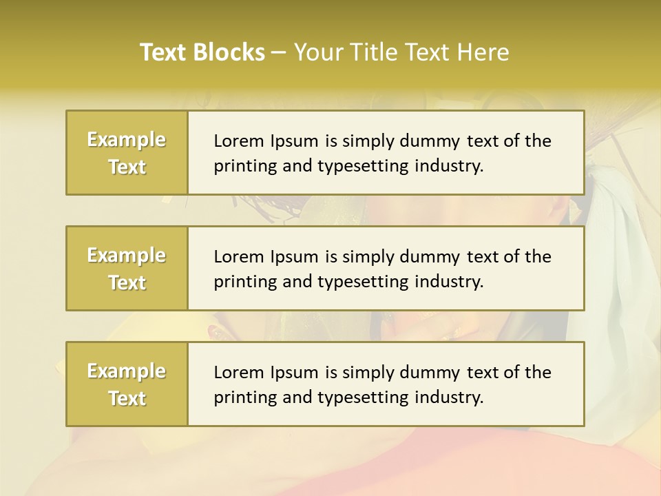 Genuss Erholung Lotti PowerPoint Template